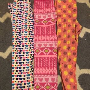 Girls 7/8 pant lot